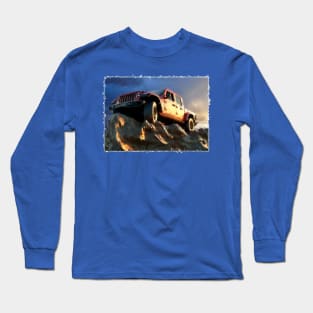 Jeep Painting Long Sleeve T-Shirt